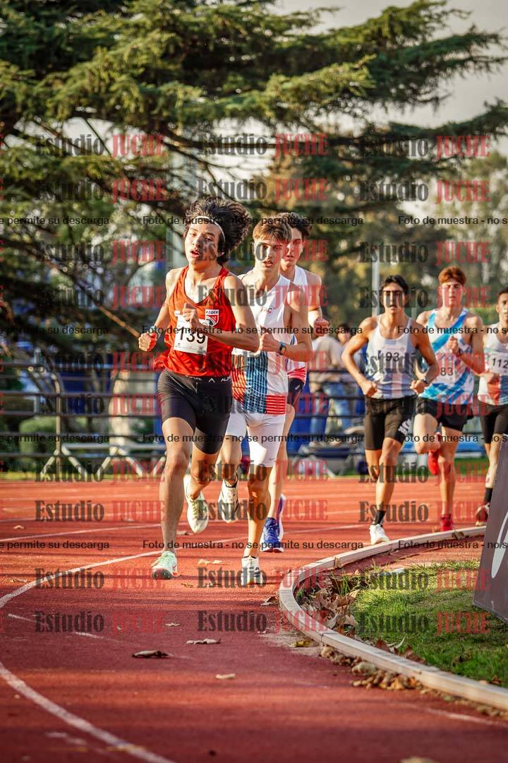 Fotos de los 5000 m llanos de varones