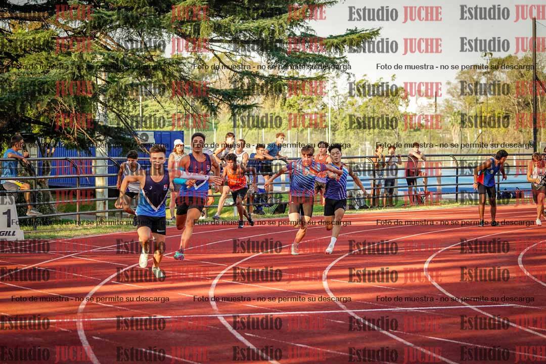Fotos de las Postas 4x100 m de varones