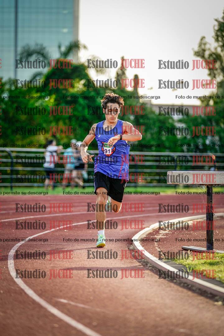 Fotos de los 1500 m llanos de varones
