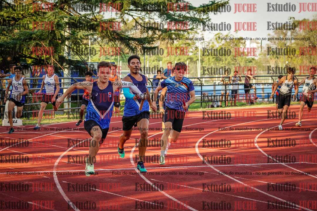 Fotos de las Postas 4x100 m de varones
