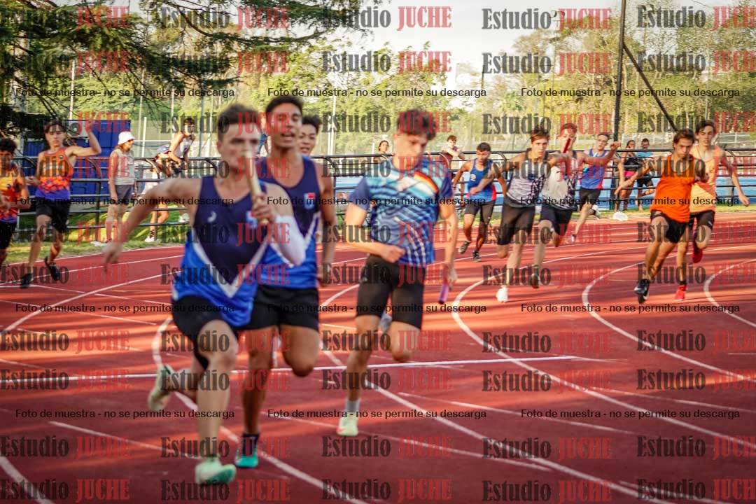 Fotos de las Postas 4x100 m de varones