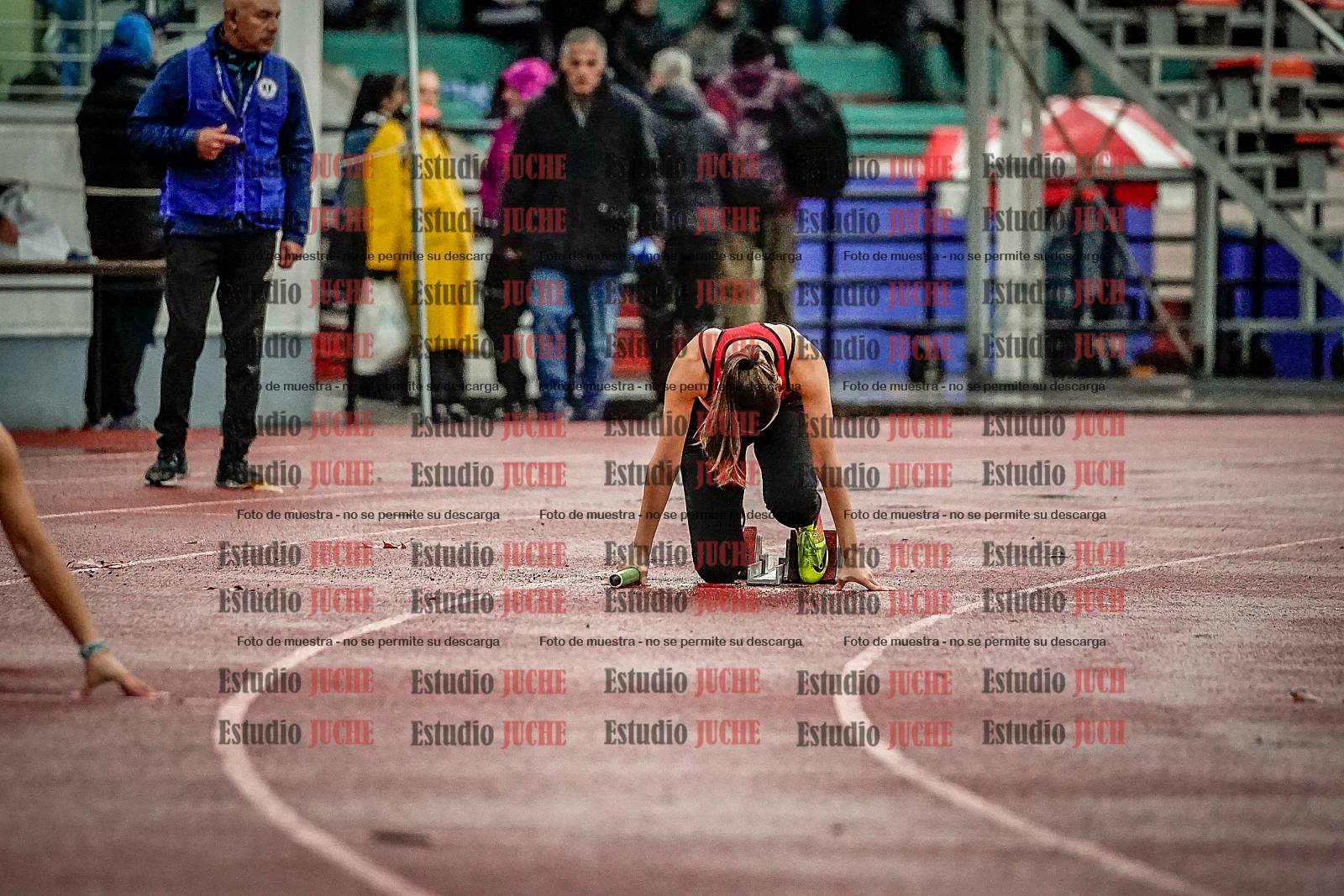 Fotos de las postas 4x100 m de mujeres