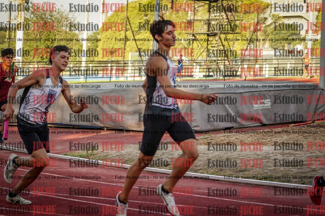Fotos de las Postas 4x100 m de varones