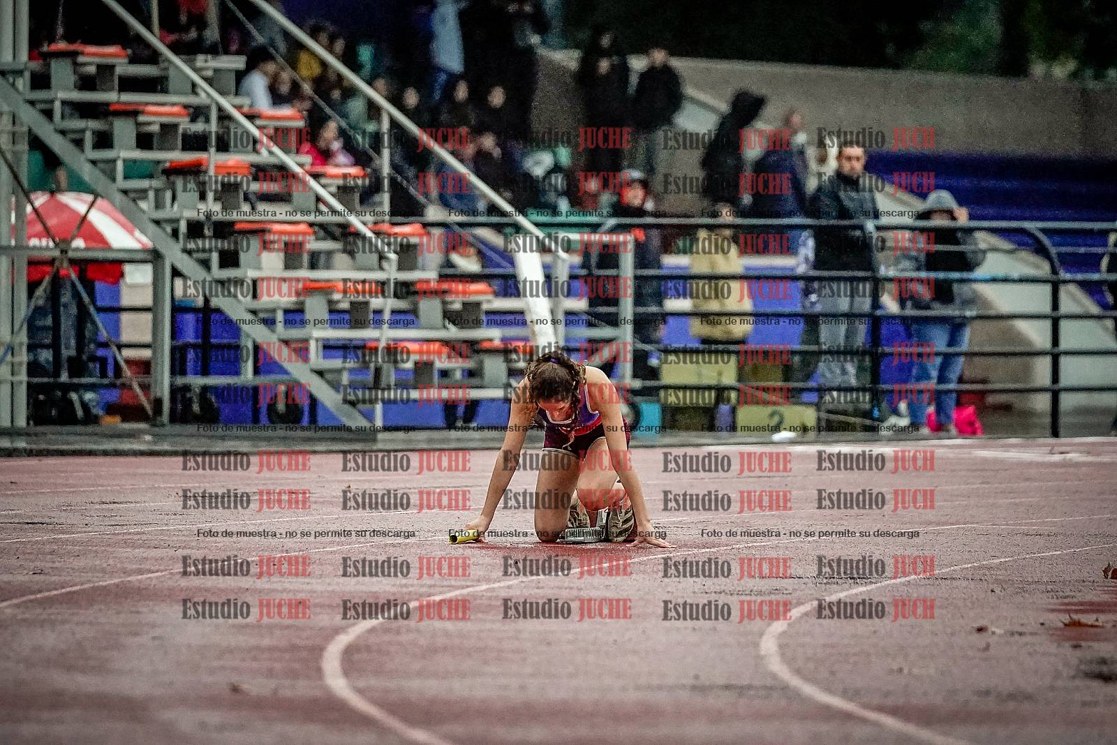 Fotos de las postas 4x100 m de mujeres