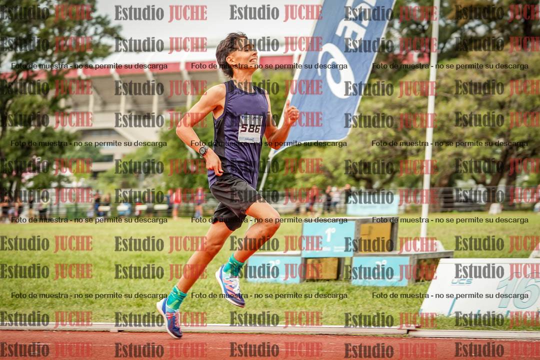 Fotos de los 3000 m llanos de varones