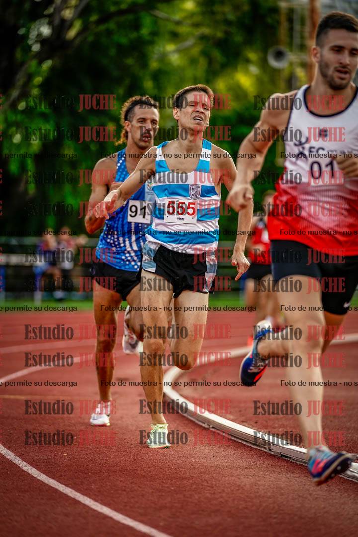 Fotos de los 1500 m llanos de varones