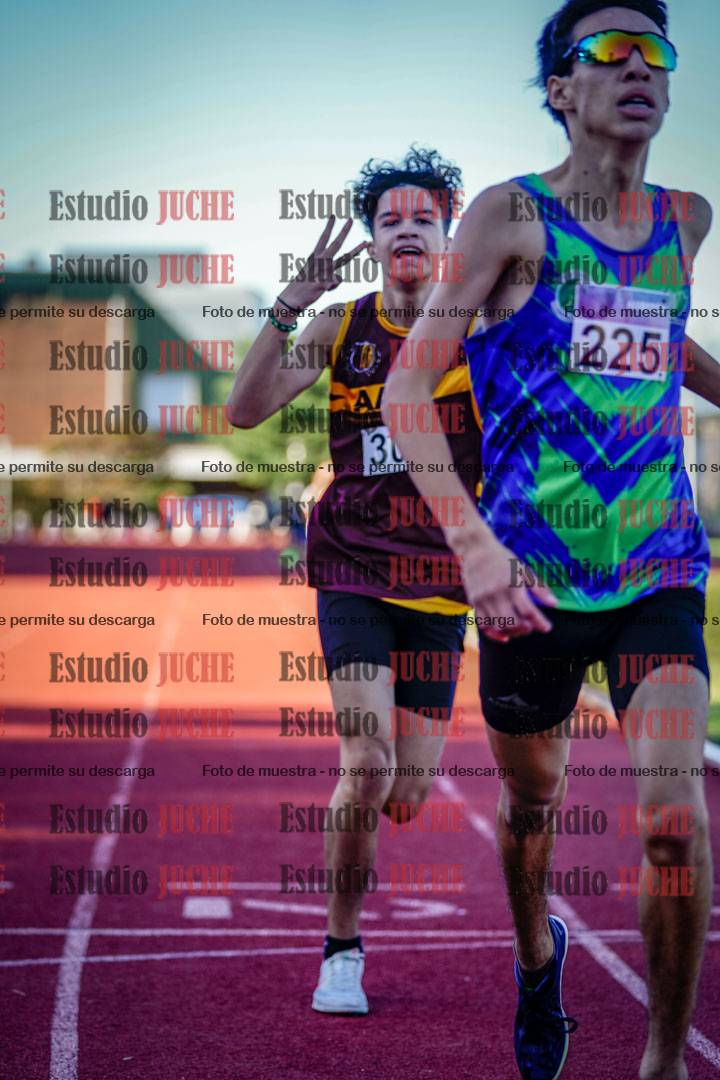 Fotos de los 600 m de varones