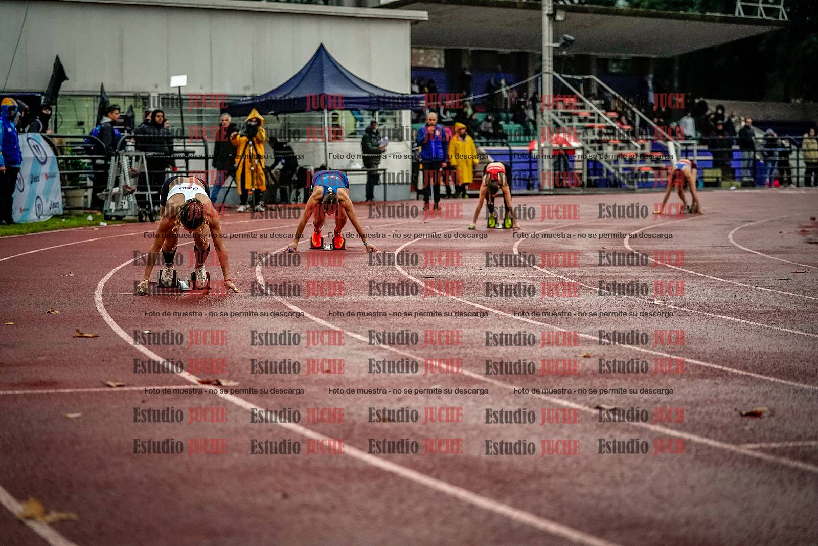 Fotos de las postas 4x100 m de mujeres