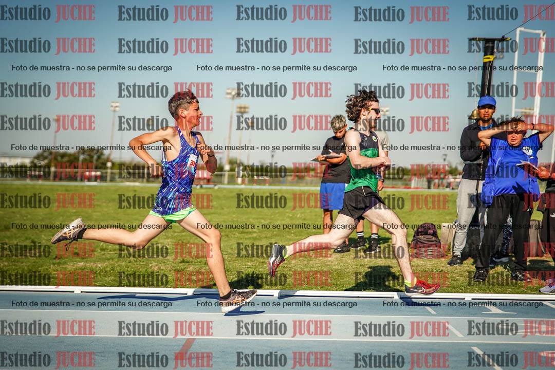 Fotos de los 1500 m llanos de varones