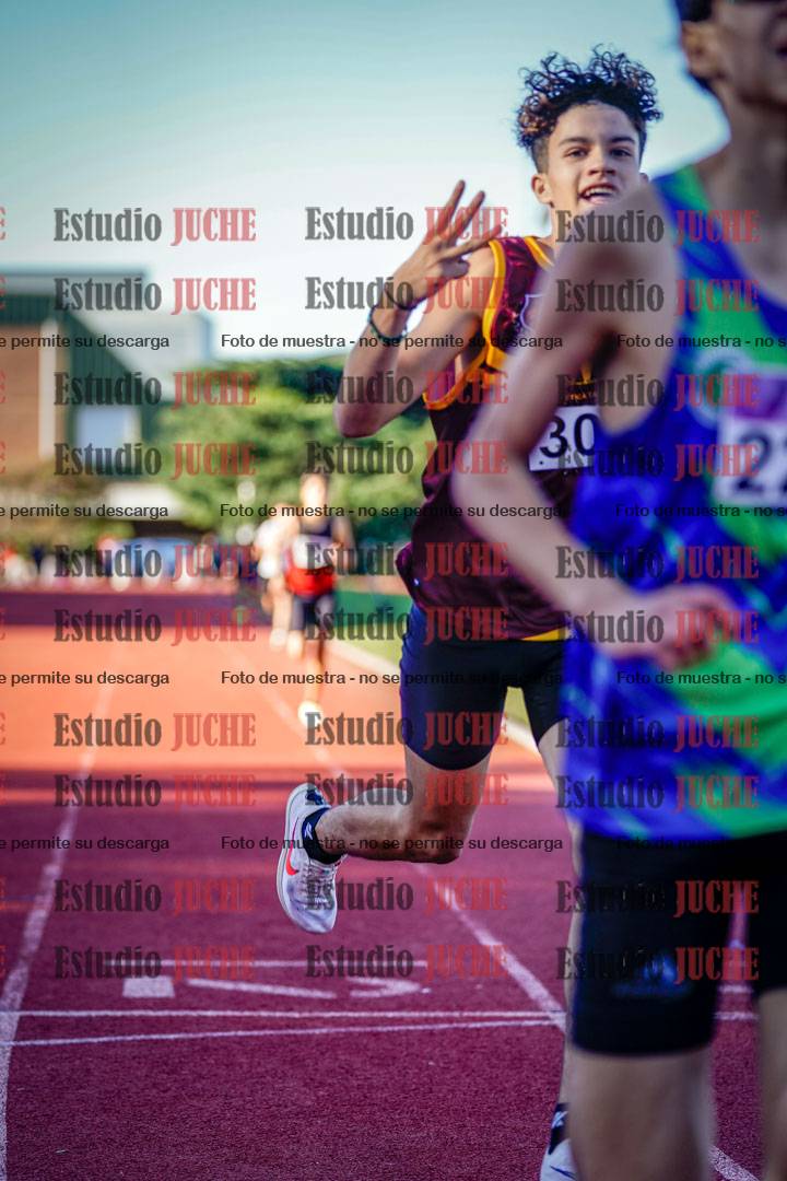 Fotos de los 600 m de varones