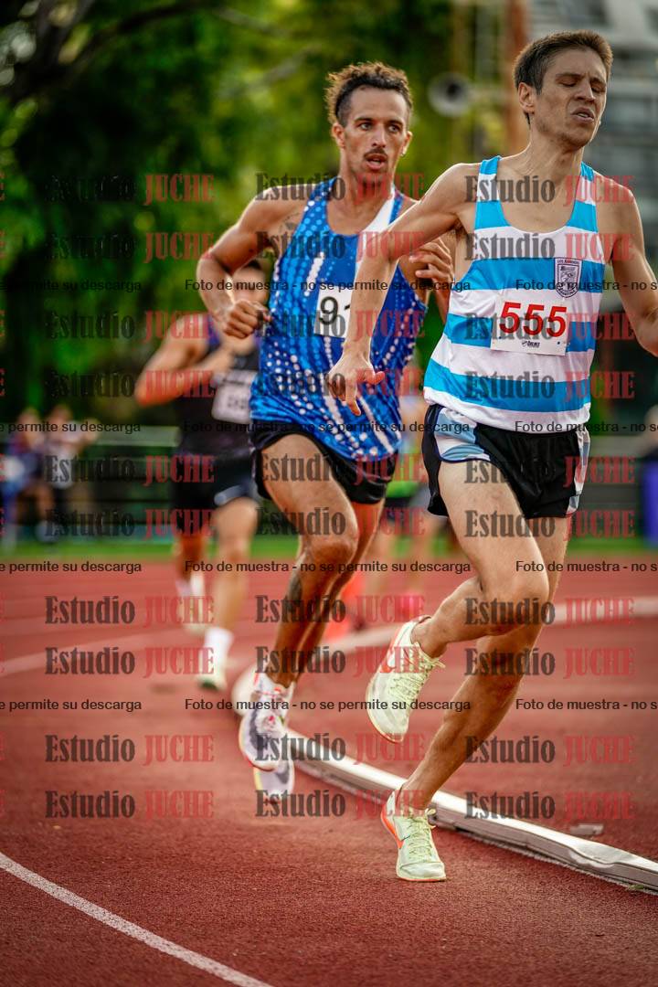 Fotos de los 1500 m llanos de varones