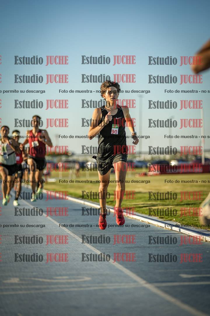 Fotos de los 1500 m llanos de varones