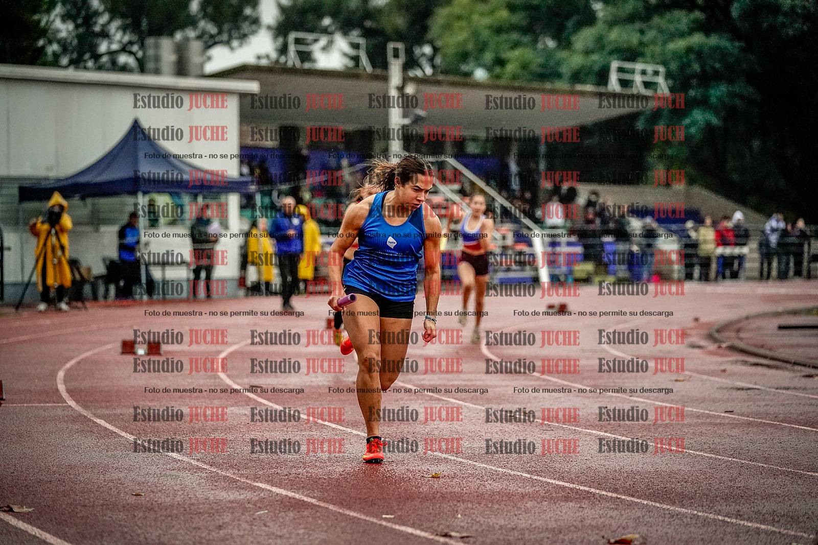 Fotos de las postas 4x100 m de mujeres