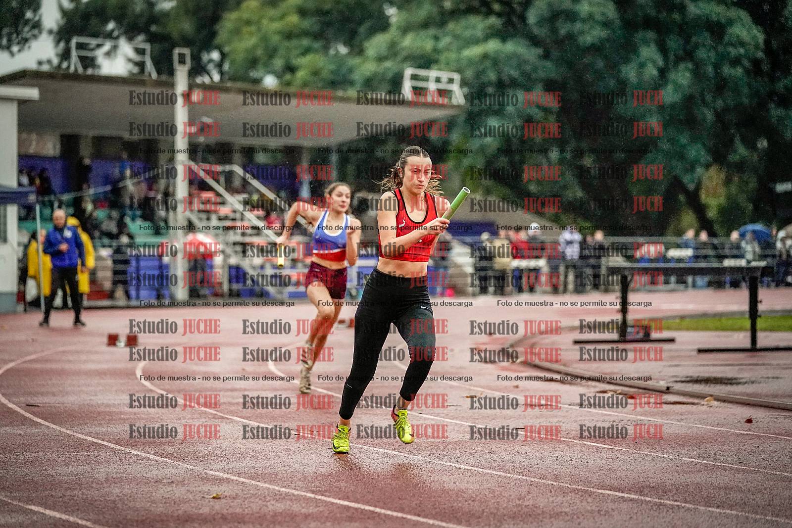 Fotos de las postas 4x100 m de mujeres