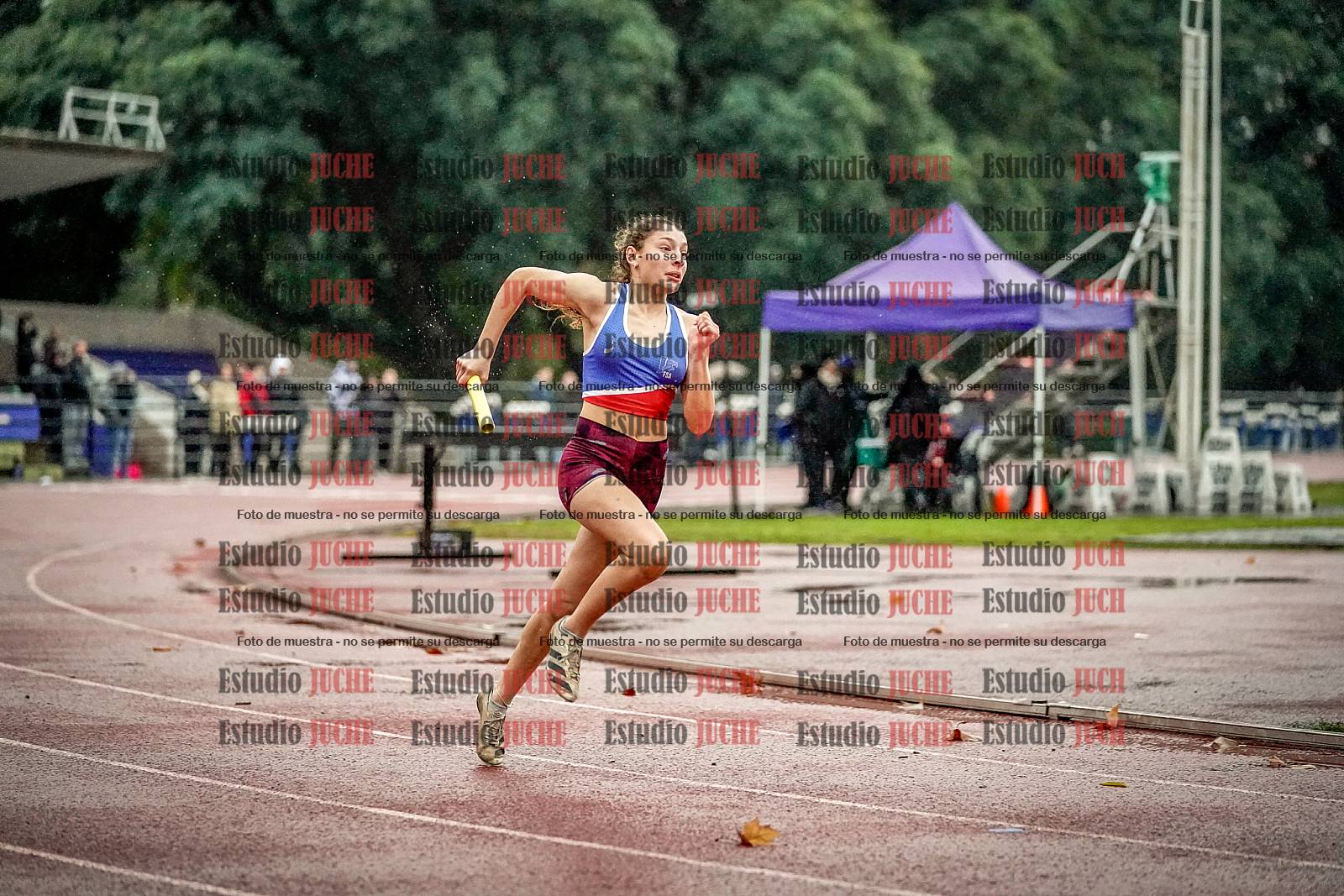 Fotos de las postas 4x100 m de mujeres