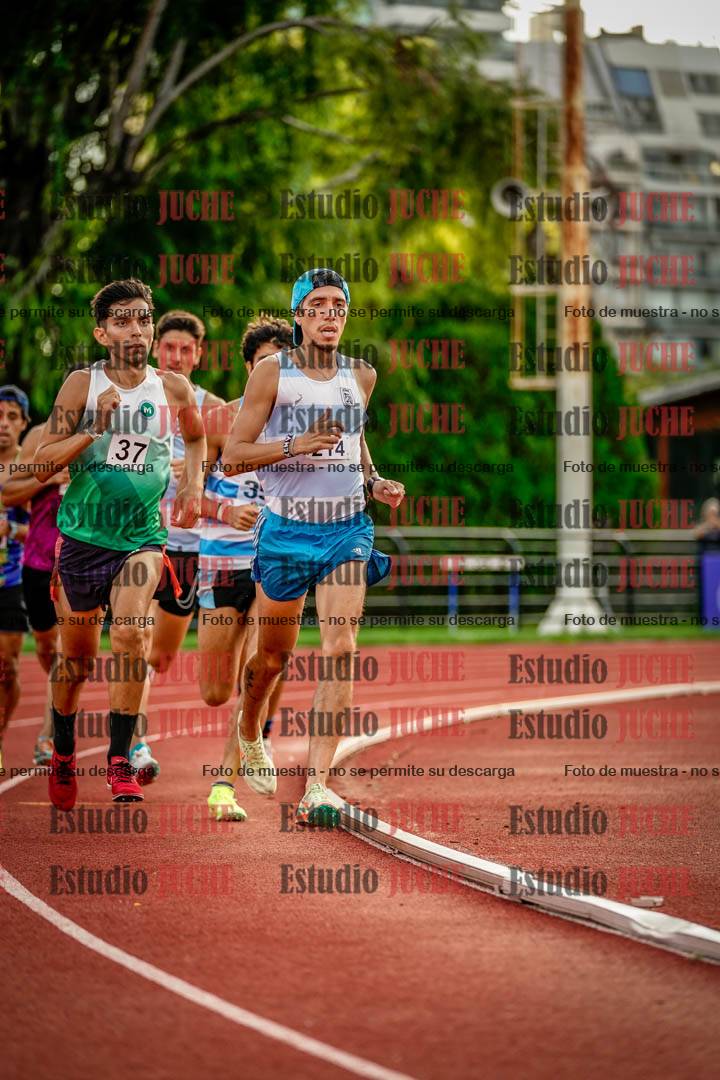 Fotos de los 1500 m llanos de varones