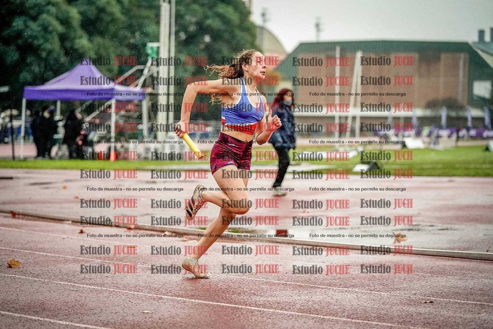 Fotos de las postas 4x100 m de mujeres