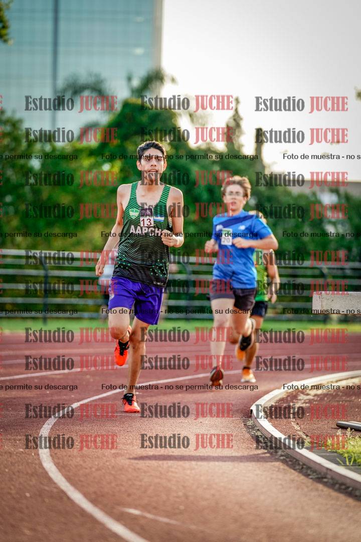 Fotos de los 1500 m llanos de varones