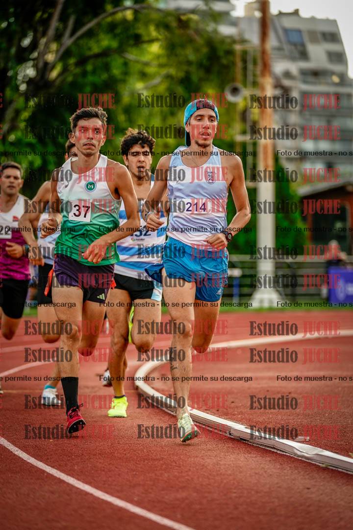 Fotos de los 1500 m llanos de varones