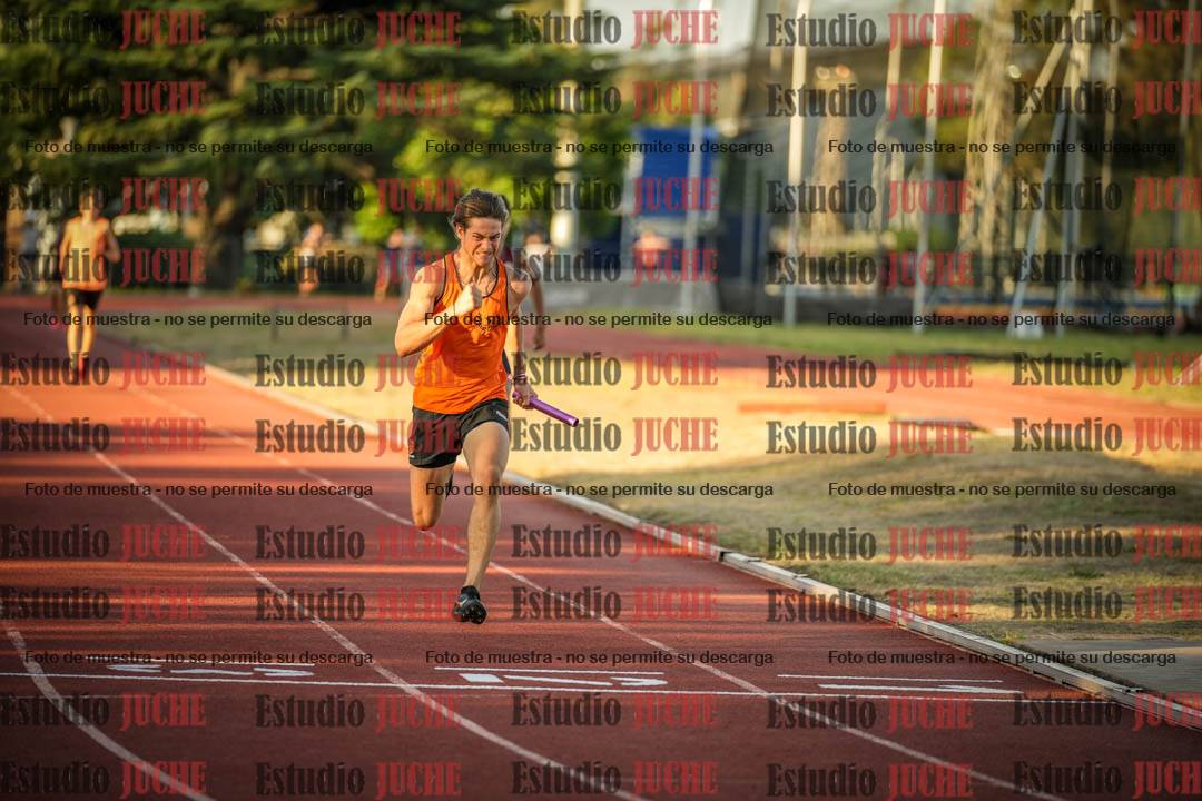 Fotos de las Postas 4x100 m de varones