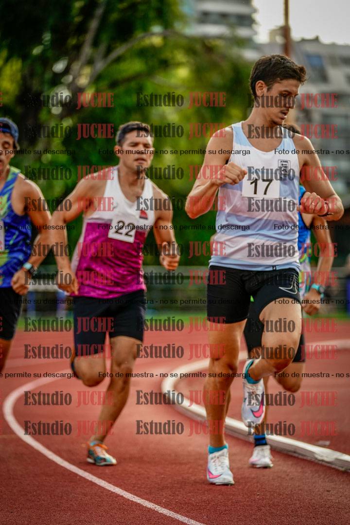 Fotos de los 1500 m llanos de varones