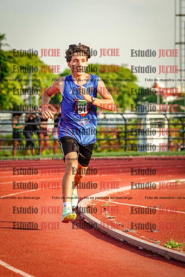 Fotos de los 1500 m llanos de varones