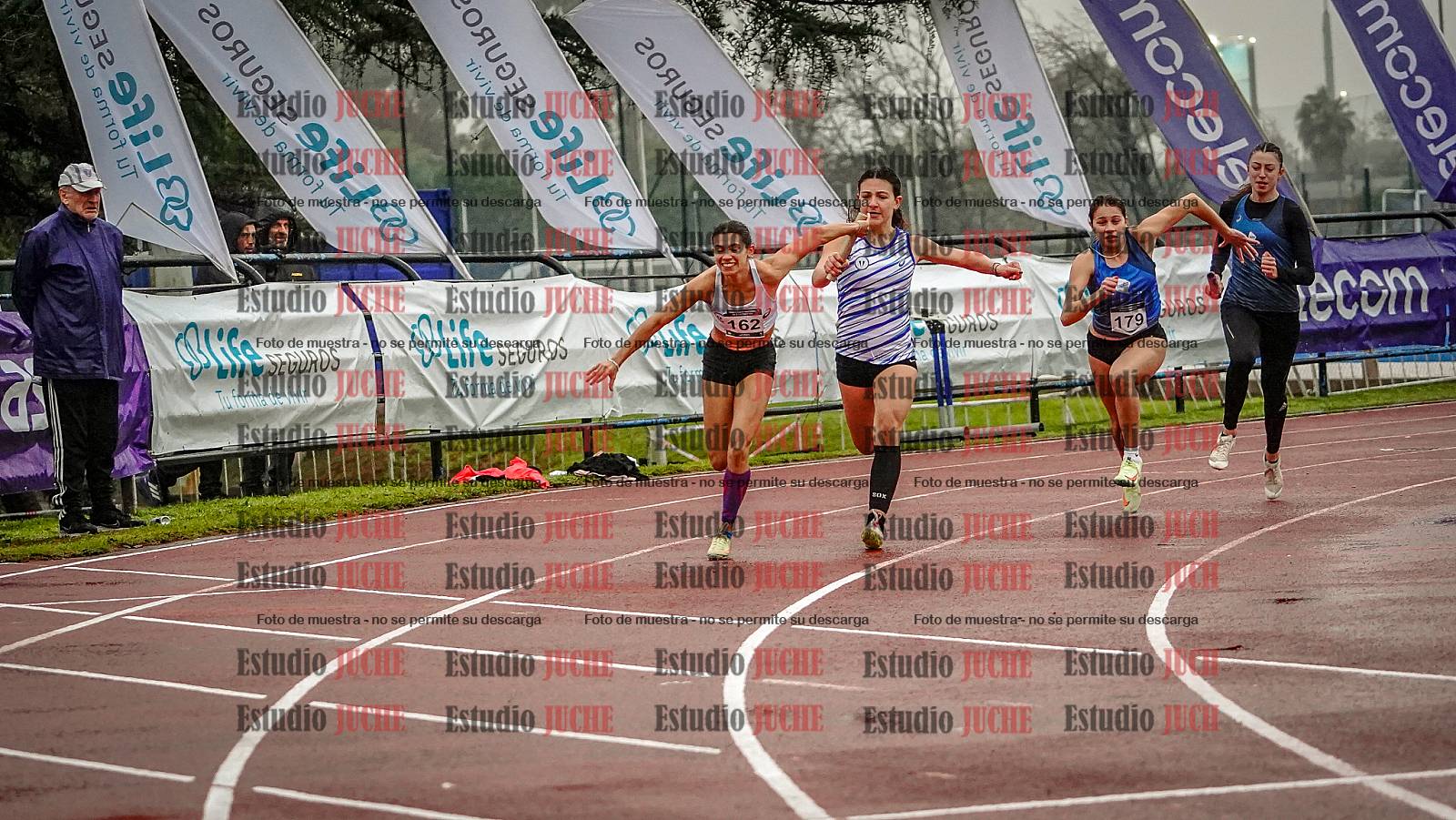 Fotos de las postas 4x100 m de mujeres