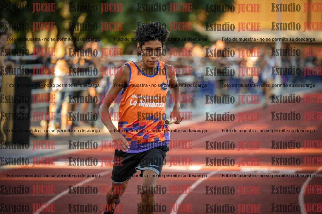 Fotos de las Postas 4x100 m de varones