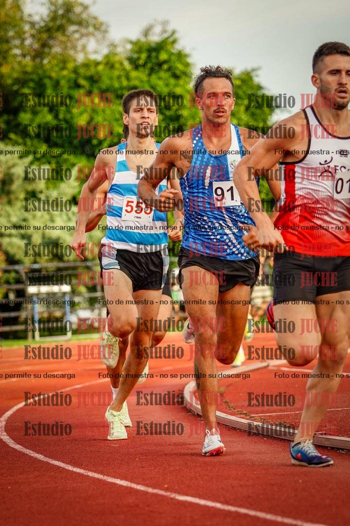 Fotos de los 1500 m llanos de varones