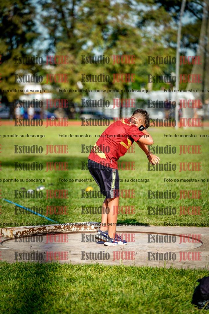 Fotos del lanzamiento de bala de varones