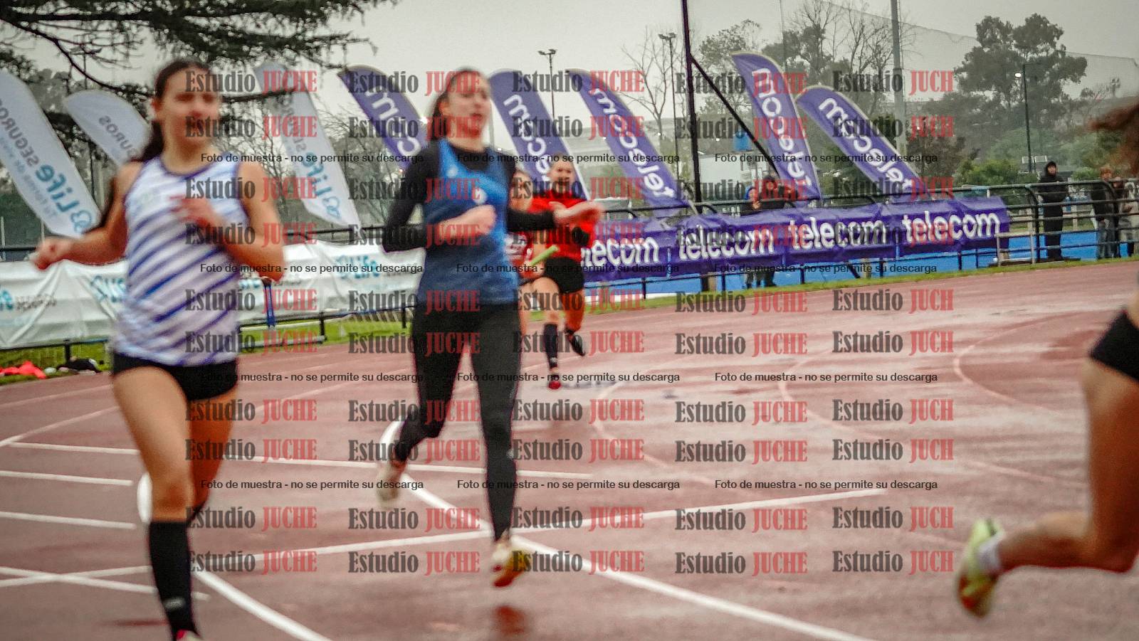 Fotos de las postas 4x100 m de mujeres