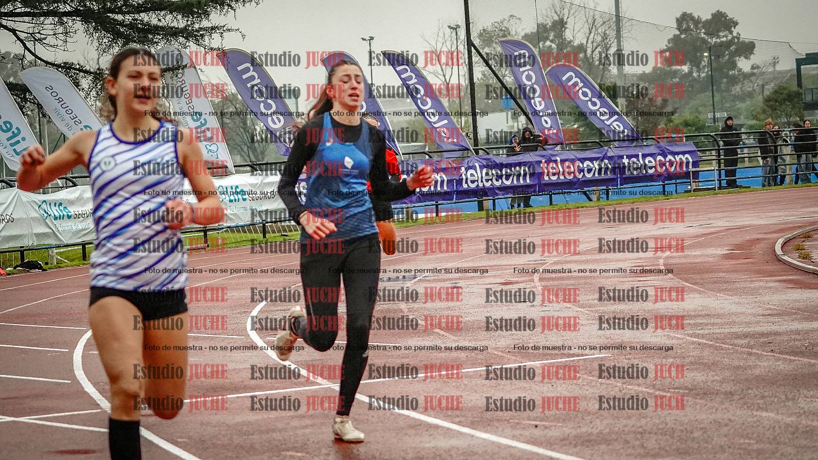 Fotos de las postas 4x100 m de mujeres