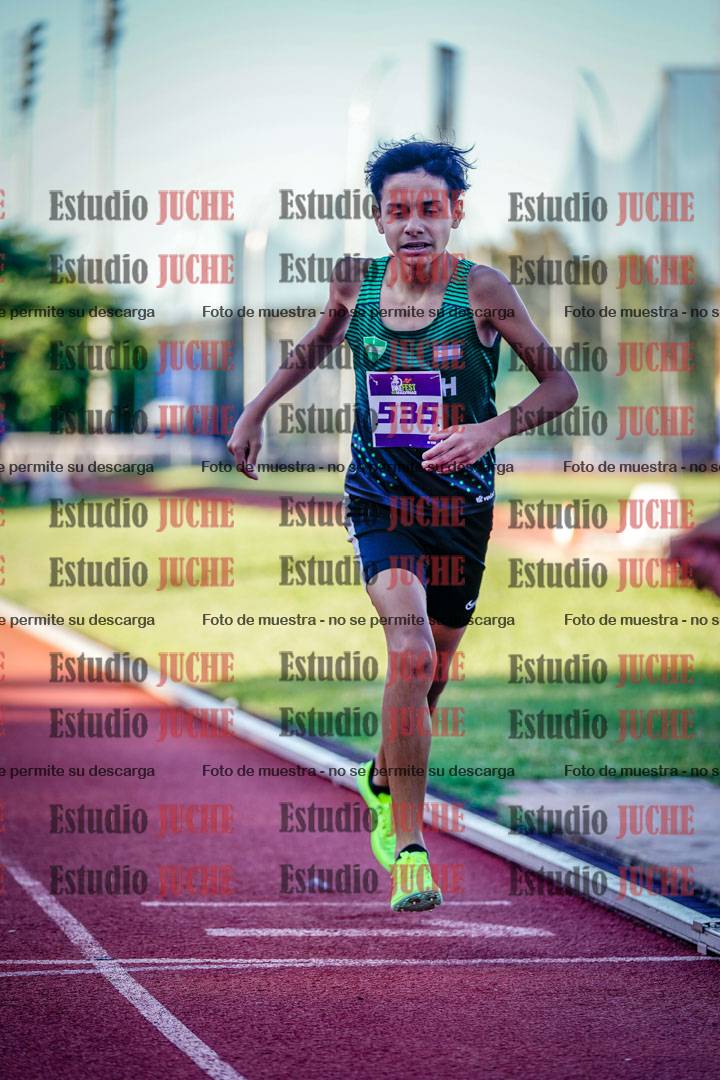 Fotos de los 600 m de varones