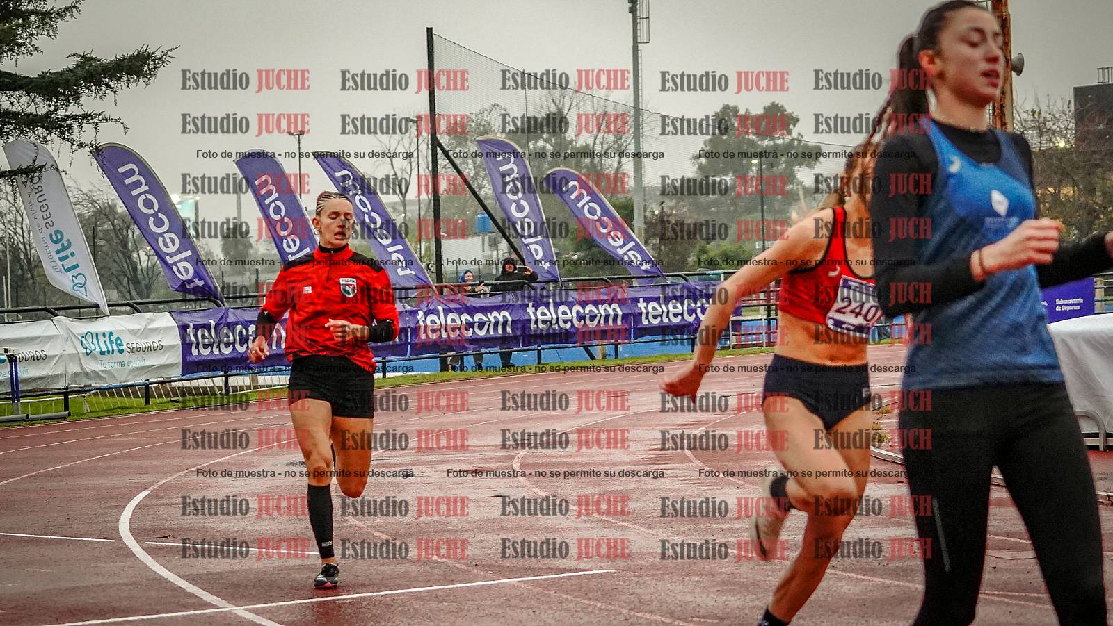 Fotos de las postas 4x100 m de mujeres