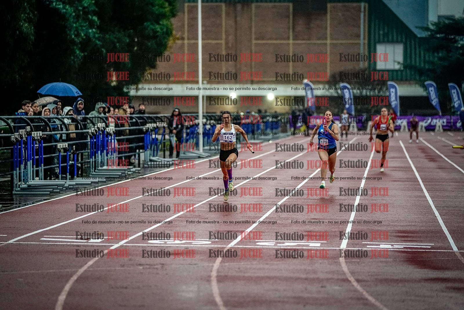 Fotos de las postas 4x100 m de mujeres