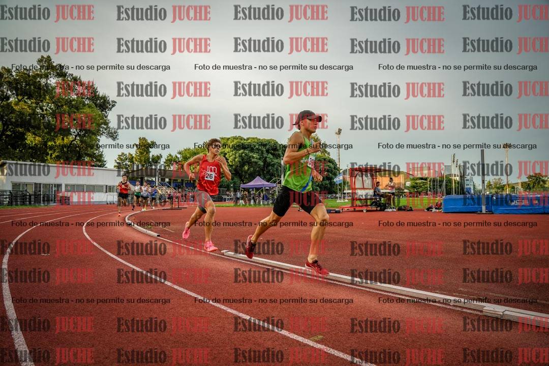 Fotos de los 1500 m llanos de varones