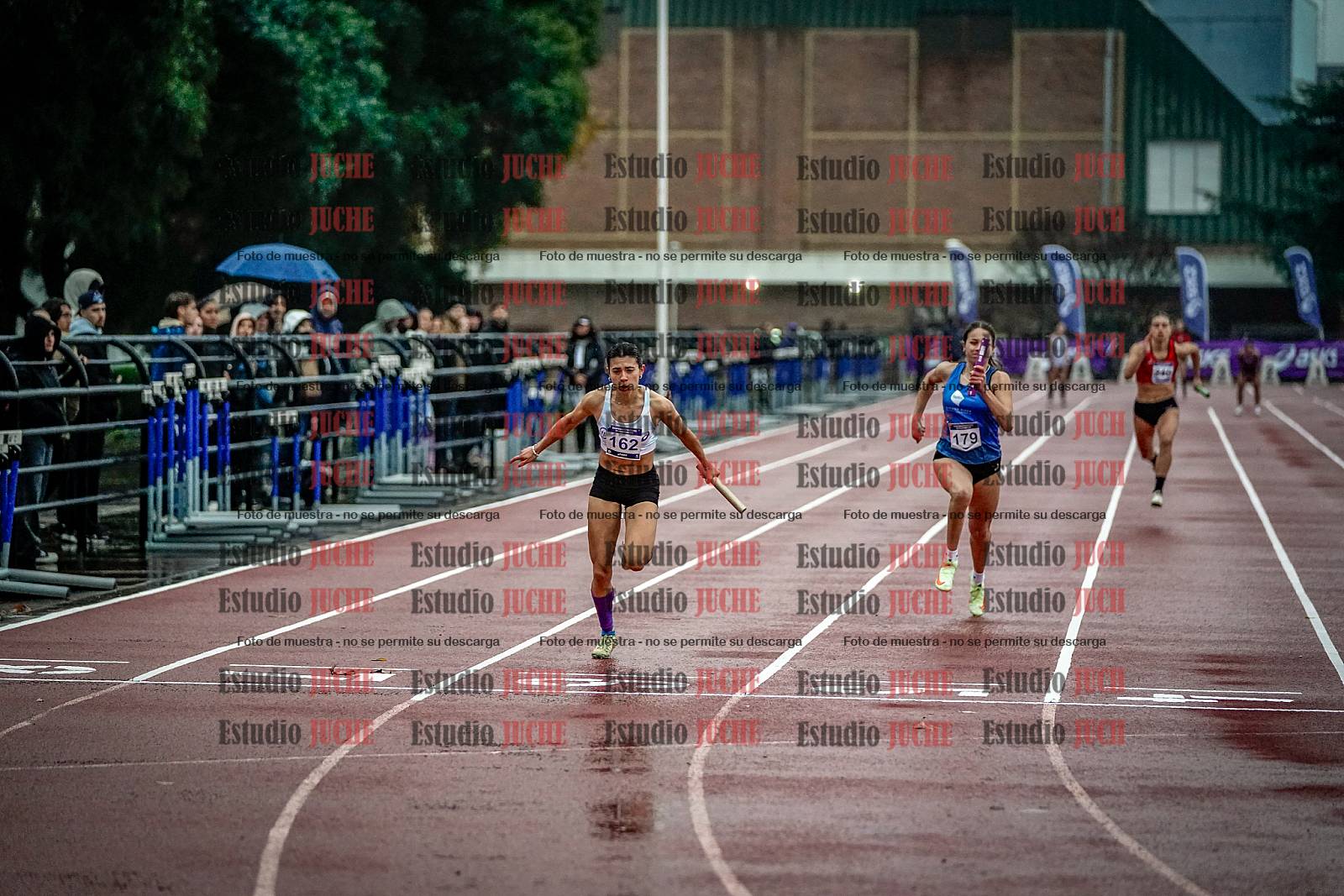 Fotos de las postas 4x100 m de mujeres