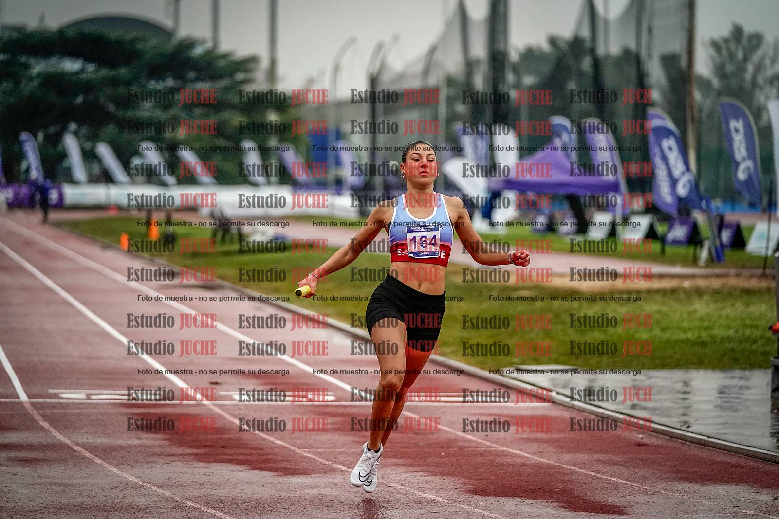 Fotos de las postas 4x100 m de mujeres