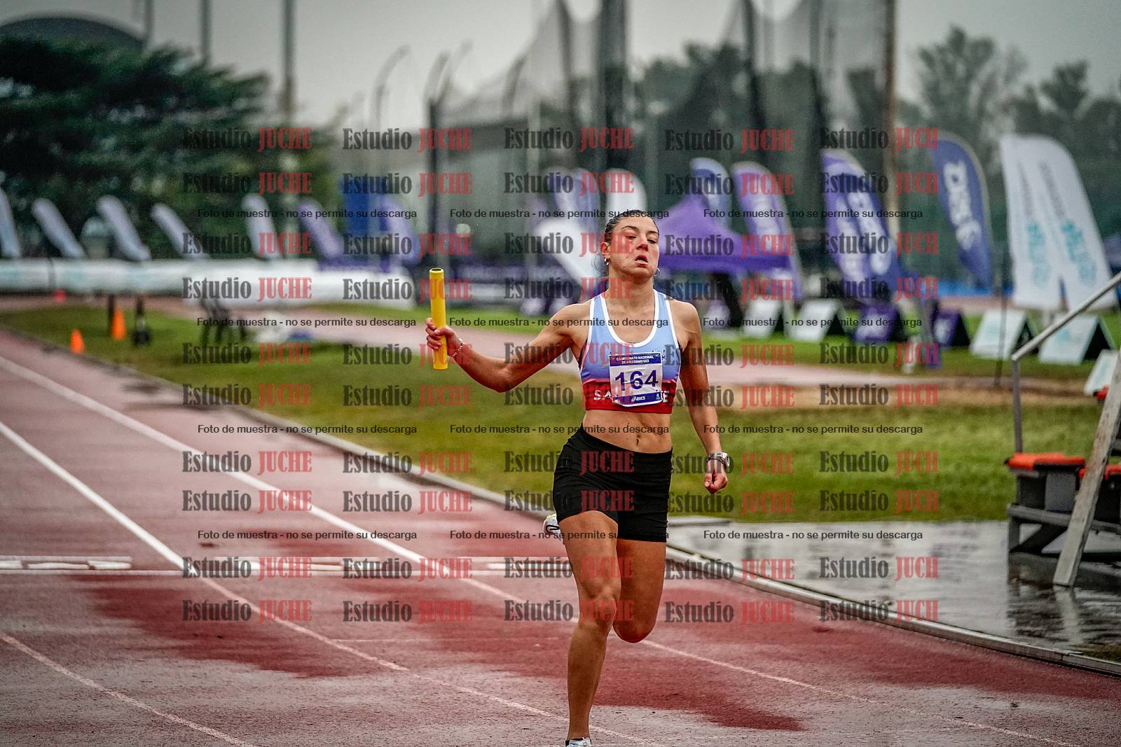 Fotos de las postas 4x100 m de mujeres