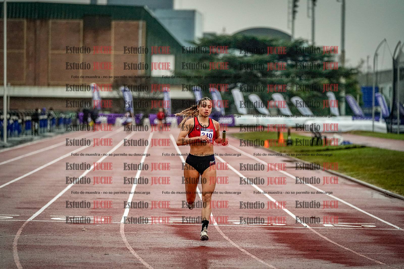 Fotos de las postas 4x100 m de mujeres