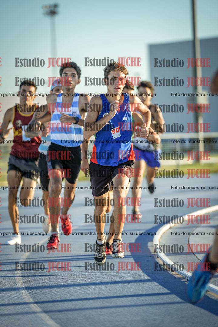 Fotos de los 1500 m llanos de varones