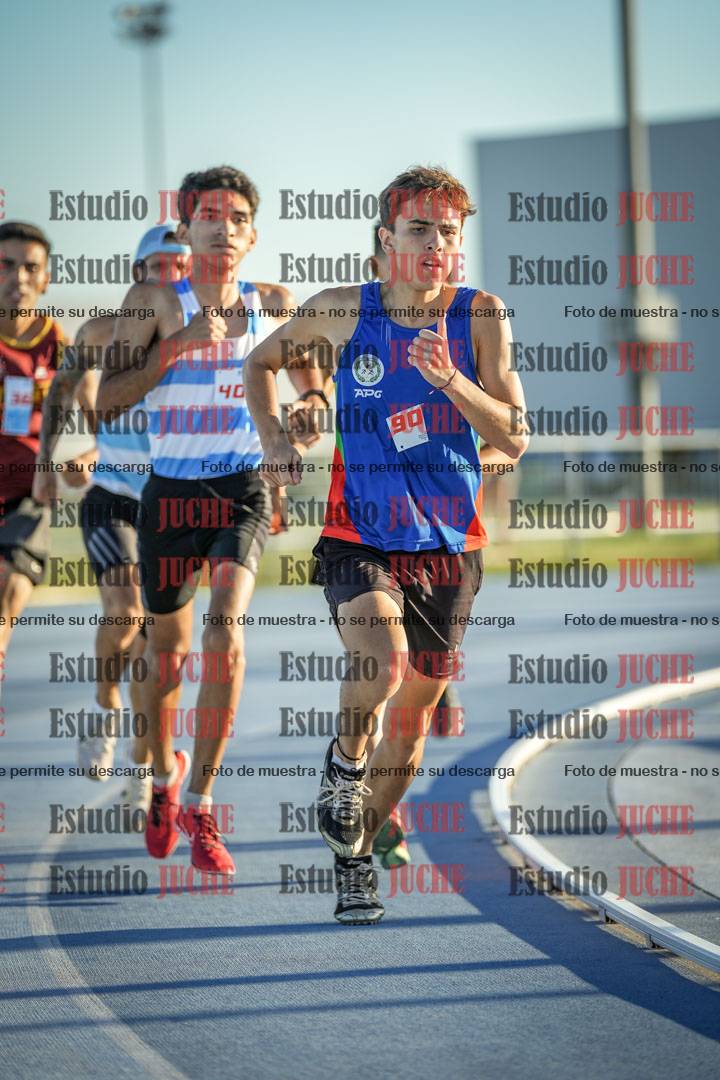 Fotos de los 1500 m llanos de varones