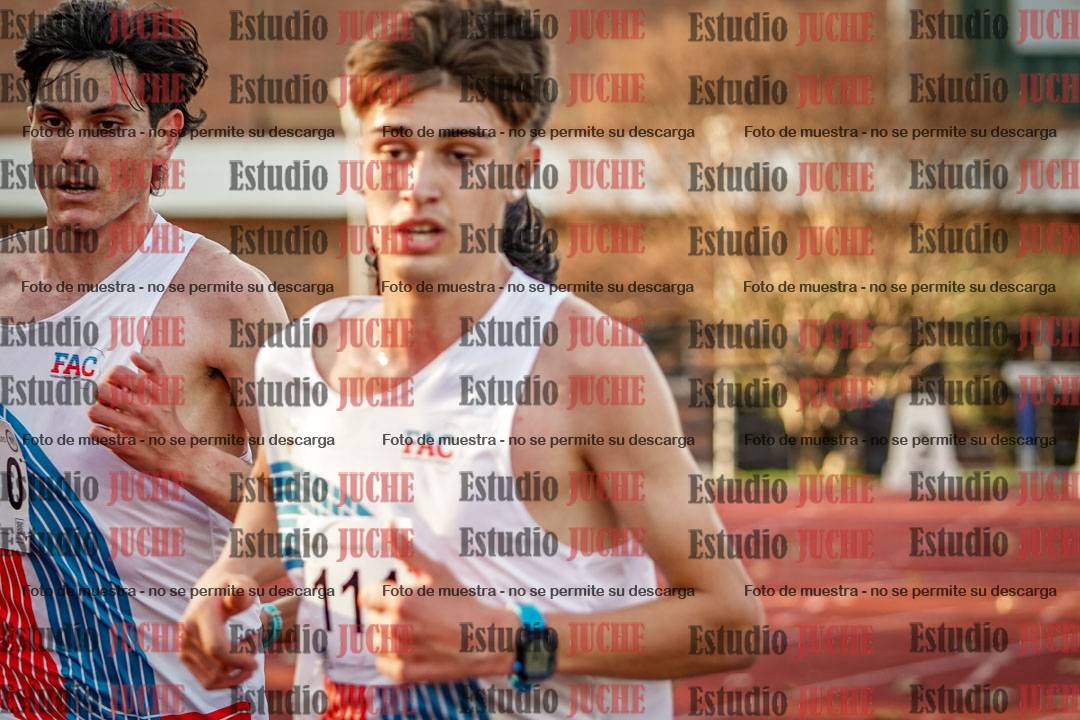 Fotos de los 5000 m llanos de varones