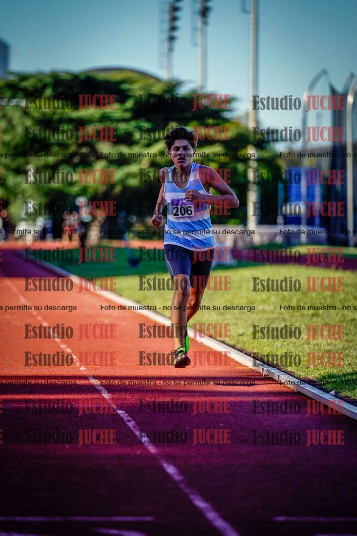 Fotos de los 600 m de varones