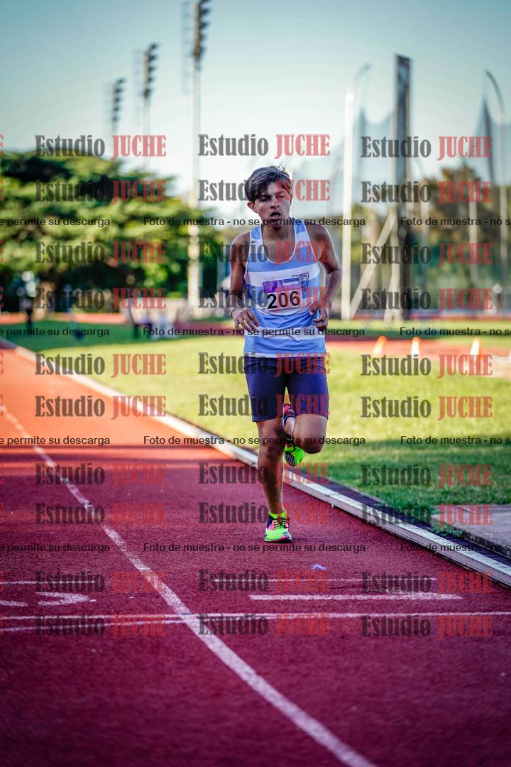 Fotos de los 600 m de varones
