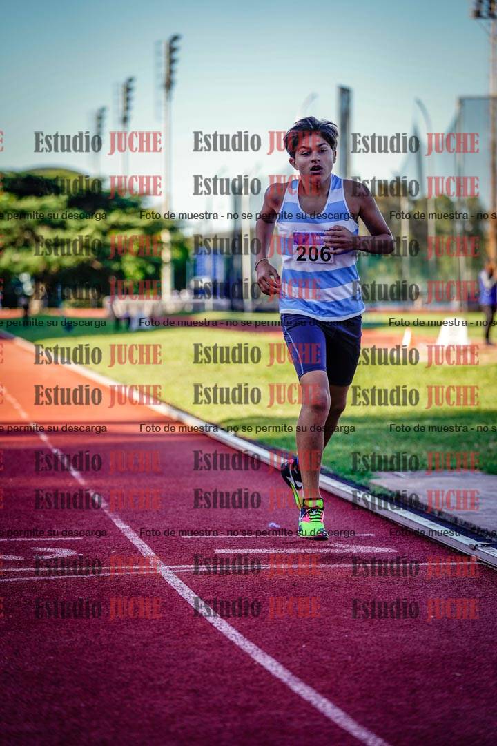 Fotos de los 600 m de varones