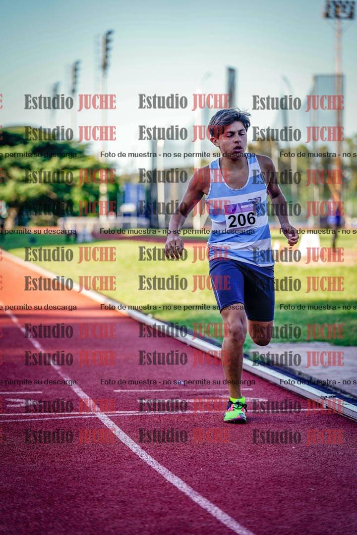 Fotos de los 600 m de varones