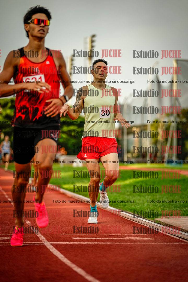 Fotos de los 1500 m llanos de varones