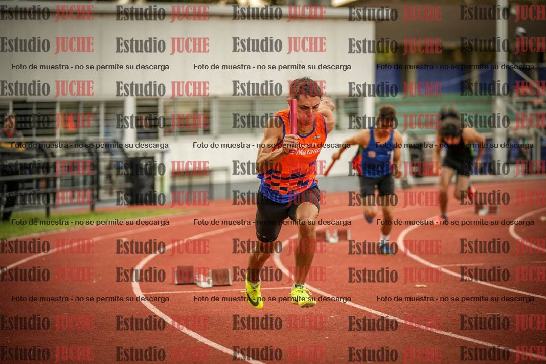 Fotos de las Postas 4x100 m de varones
