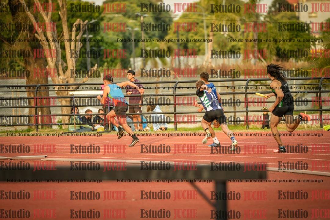 Fotos de las Postas 4x100 m de varones
